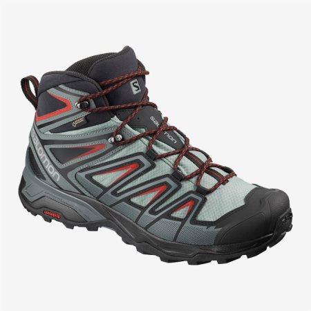 Scarpe Trekking Salomon X ULTRA 3 MID GTX Uomo Verdi Chiaro IT 8-V79